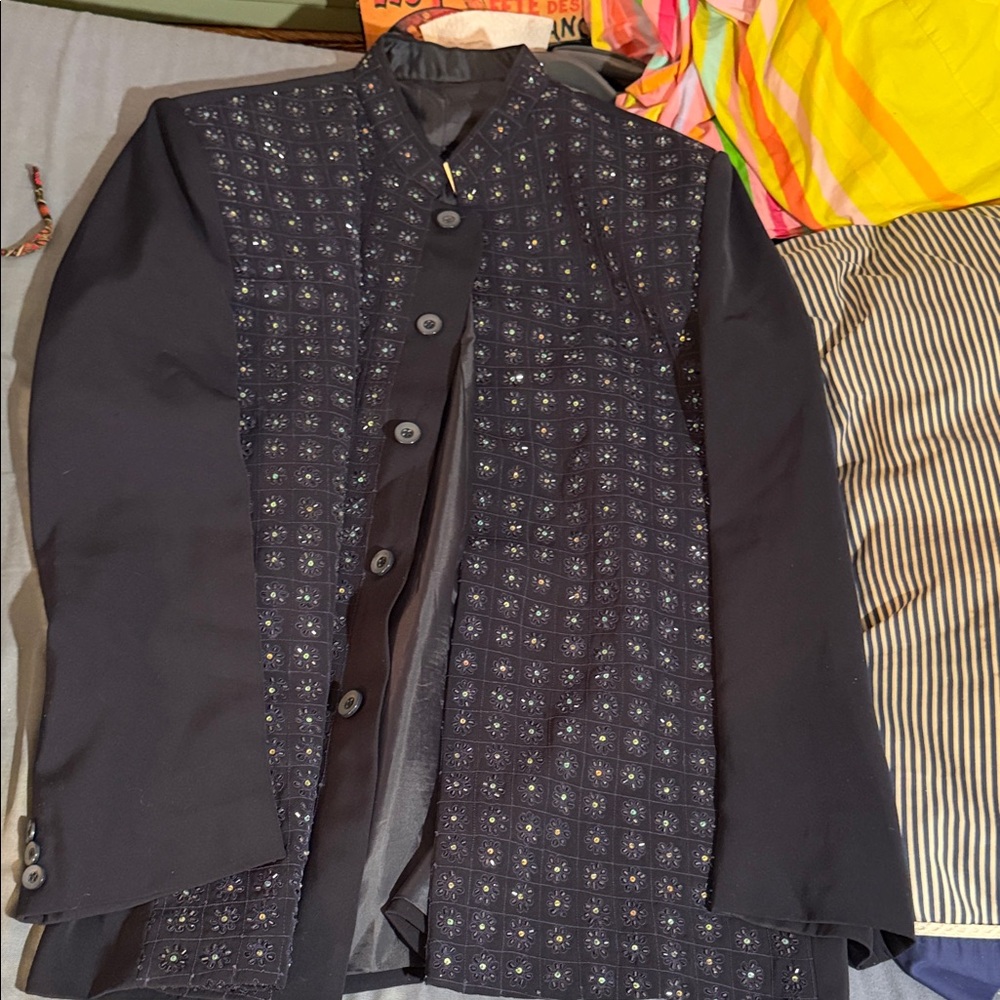 Black Embellished Jacket